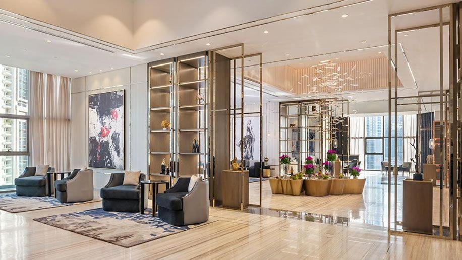 Paramount Midtown Deluxe 1 Bedroom Apartment With Full Burj-Khalifa View Dubai Exterior photo